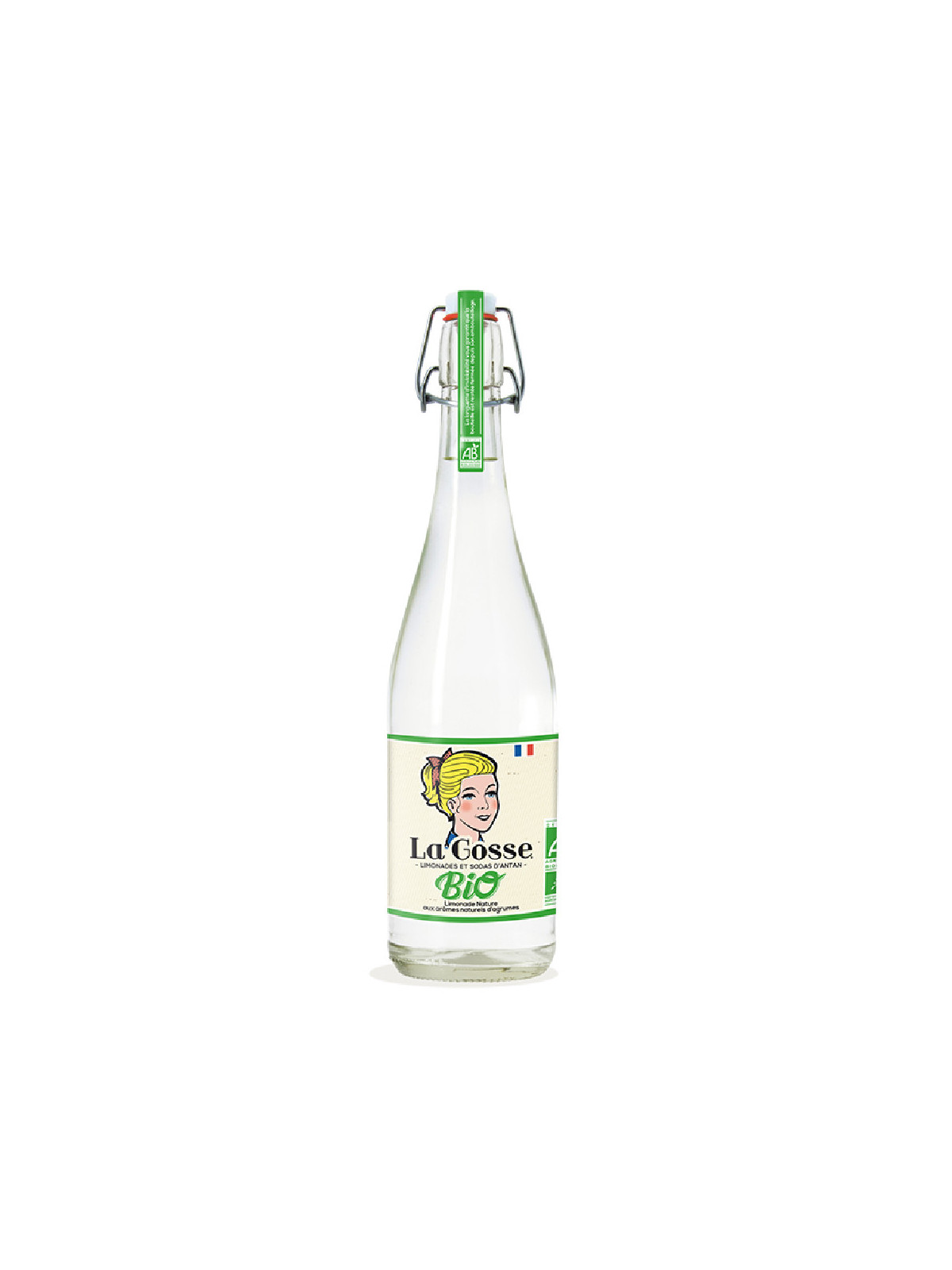 Limonade artisanale nature Bio 75cl (bouteille)