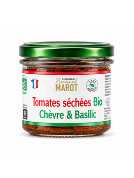 Tomates séchées au chèvre et basilic Bio 90g