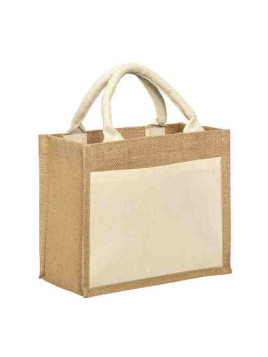 Sac cabas DARWIN en jute personnalisé | Andikado