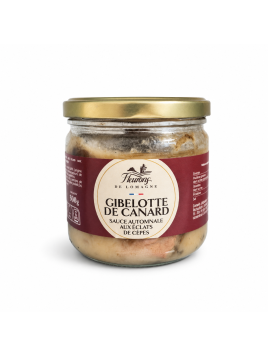 Gibelotte de canard sauce automnale aux éclats de cèpes 300g