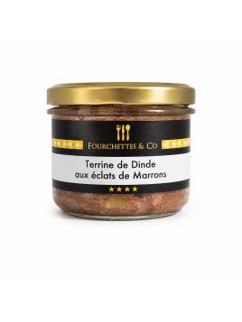 Terrine de dinde aux éclats de marrons 90g