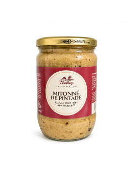Mitonné de pintade sauce forestière aux morilles 600g