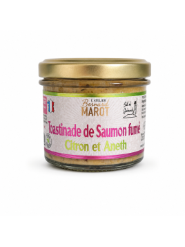 Toastinade de saumon fumé citron et aneth 100g