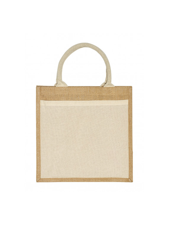 Sac cabas DARWIN en jute personnalisé | Andikado