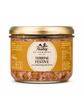 Terrine festive à la Truffe blanche 1% 180g
