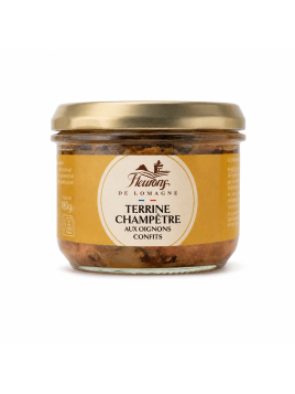 Terrine champêtre aux oignons confits 180g