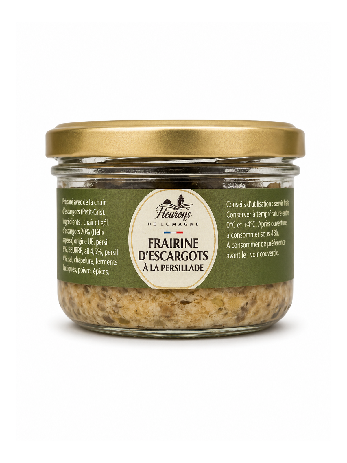 Frairine d'escargots à la persillade 100g