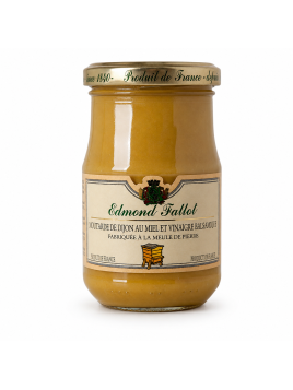 Moutarde au miel et vinaigre balsamique "Edmond Fallot" 105g