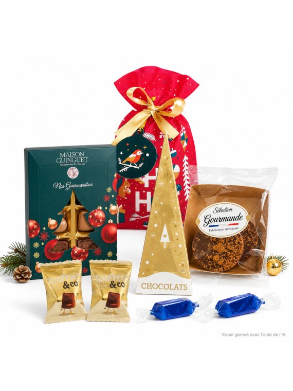 Ecrin chocolaté | Coffret ESAT handicap