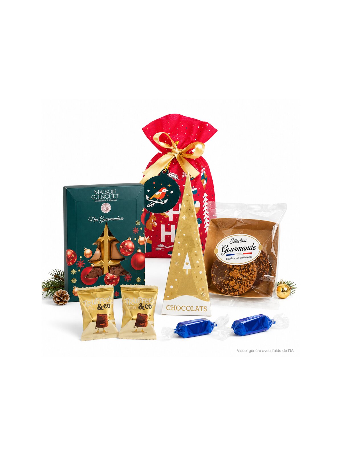 Ecrin chocolaté | Coffret ESAT handicap
