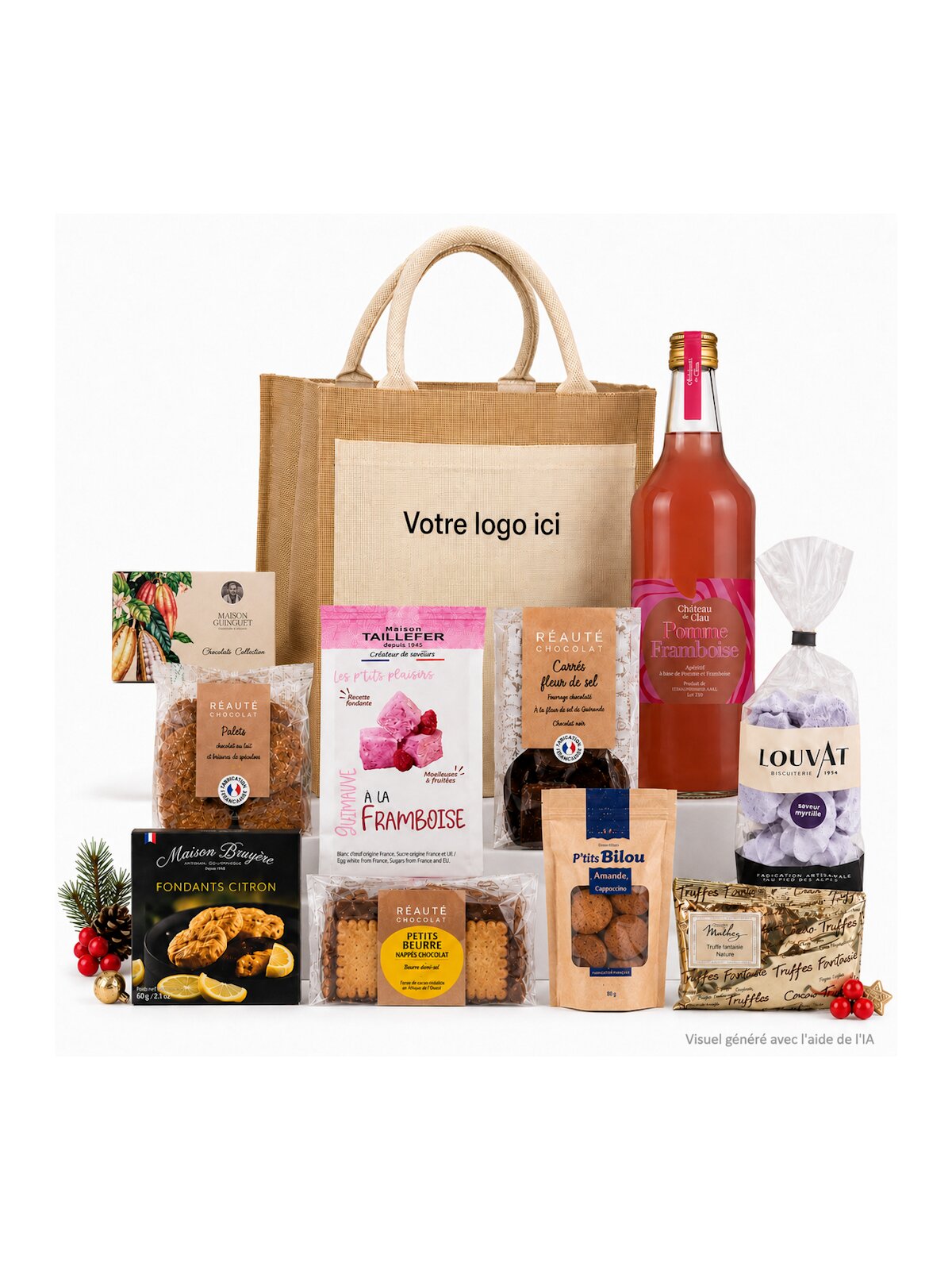 Douceurs à Partager | Coffret gourmand entreprise