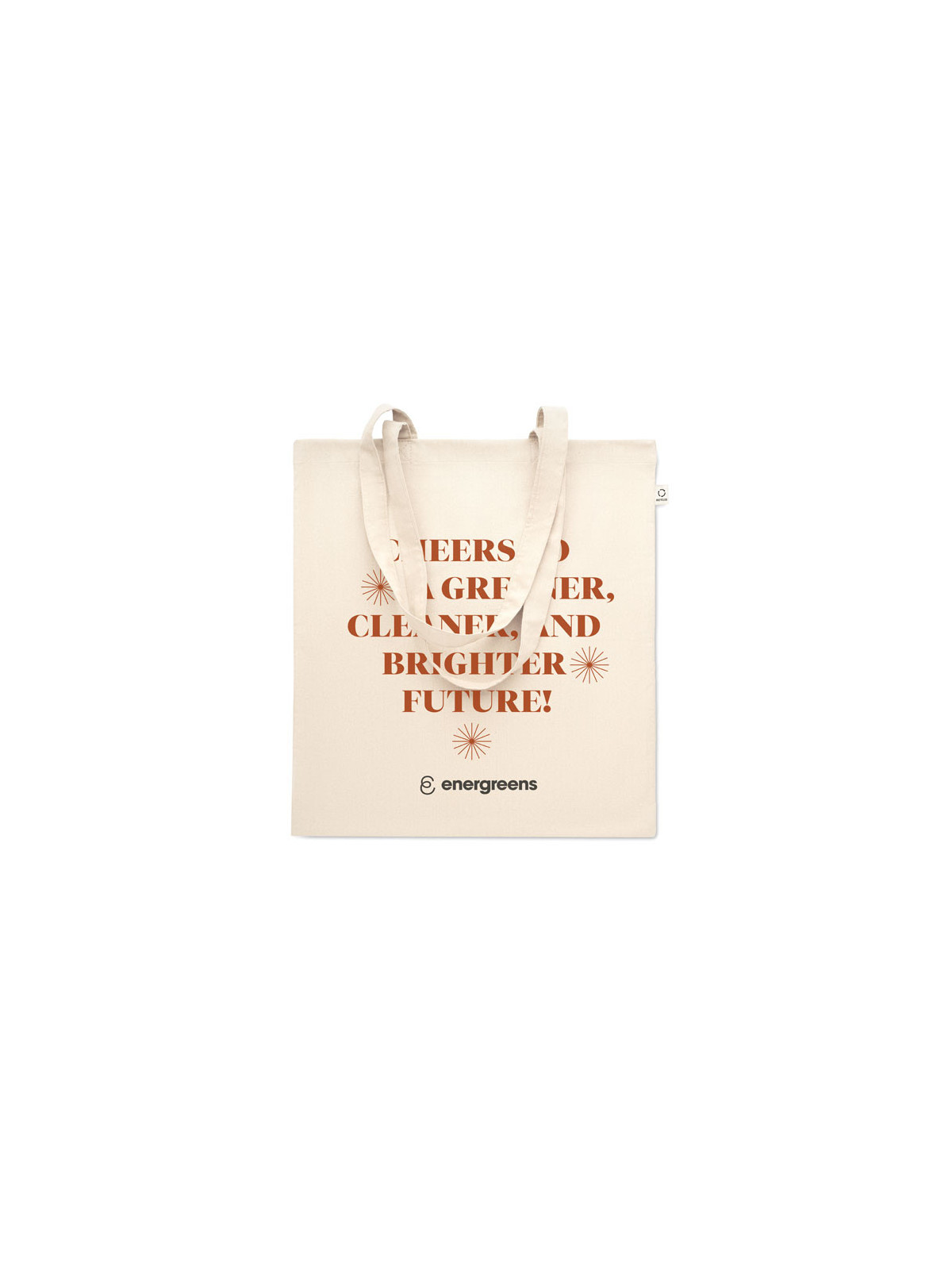 Sac shopping coton recyclé personnalisé | Andikado
