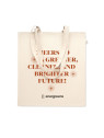 Sac shopping coton recyclé personnalisé | Andikado