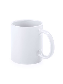 Mug en céramique BORNEL blanc 35cl