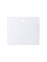 Badge perforé PVC horizontal IFEM - 10 x 9 cm