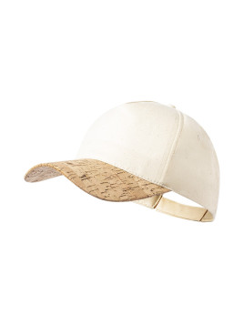 Casquette liège 5 panneaux Vachir MKT velcro Coton