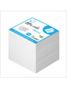 Bloc cube papier blanc recyclé 90g - 620 feuilles - Le bloc