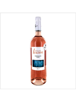 Vin Bordeaux rosé AOC - Château Lescure 75cl - Le carton de 6