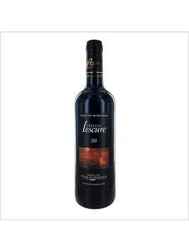 Vin Cadillac Côtes de Bordeaux rouge AOC - Château Lescure 75cl - Le carton de 6
