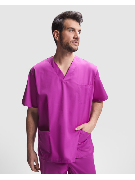 Blouse unisexe manches courtes PANACEA