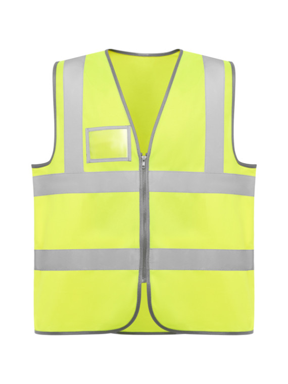 Gilet haute visibilité avec fermeture éclair POLUX