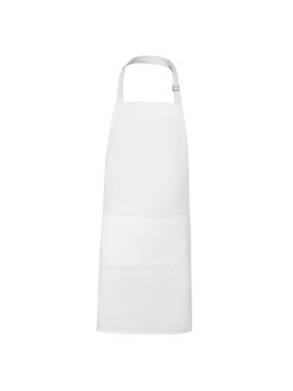 Tablier long en sergé de polyester et coton recyclés BOST