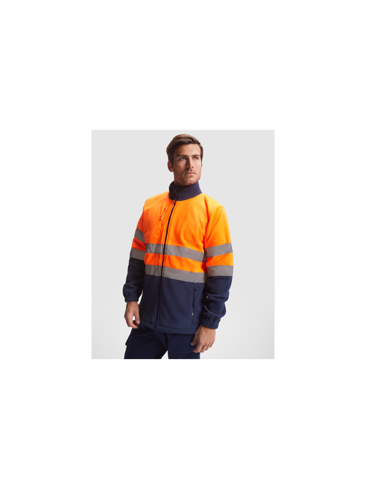 Veste polaire bicolore haute visibilité ALTAIR