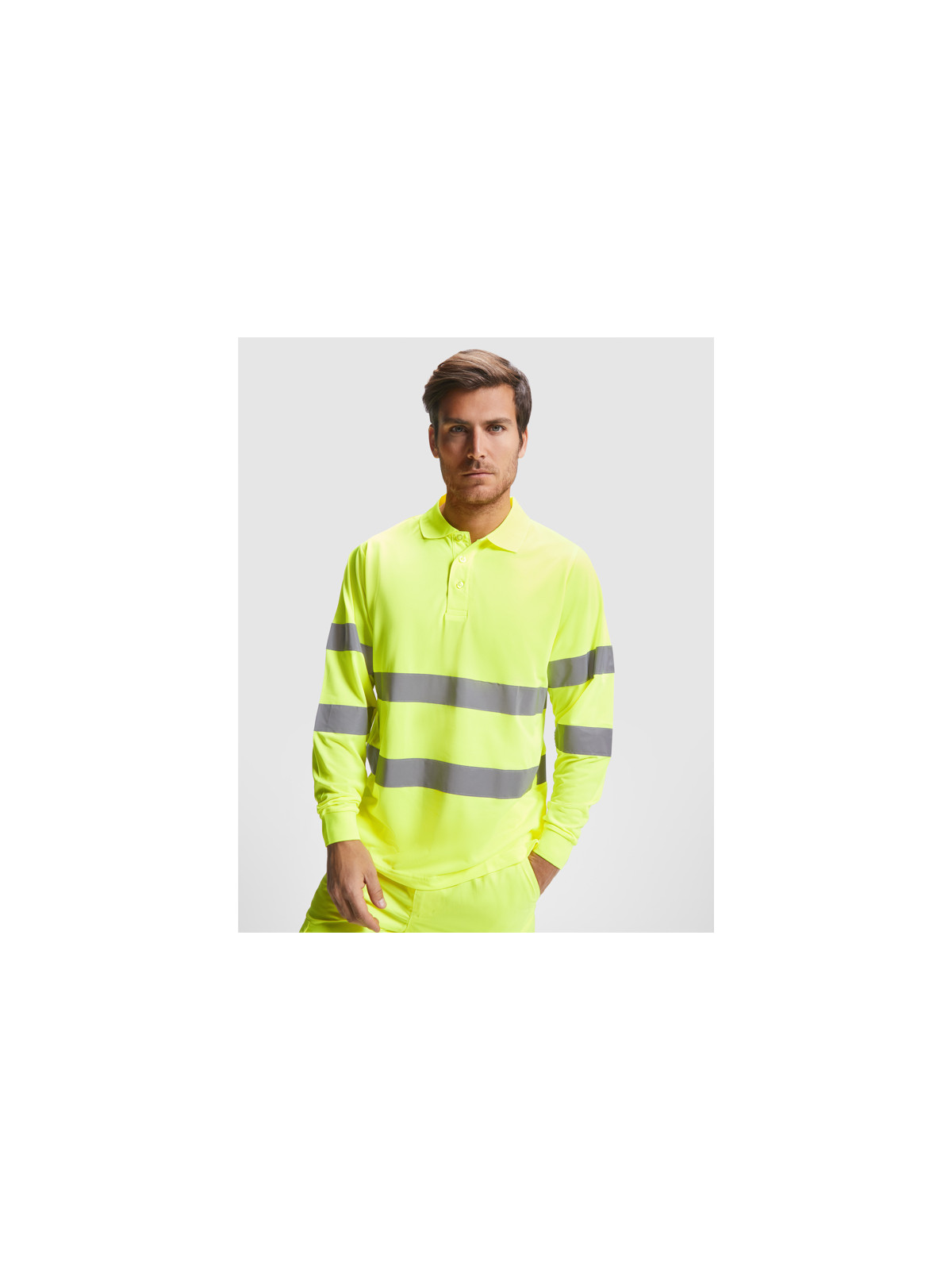 Polo technique manches longue haute visibilité POLARIS L/S