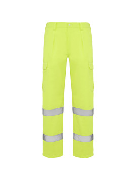 Pantalon haute visibilité jaune fluorescent ALFA