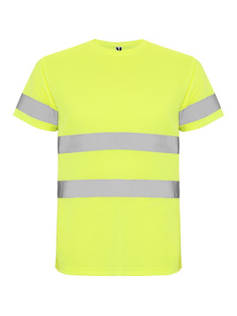 T-shirt technique bicolore haute visibilité DELTA