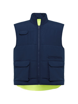 Gilet réversible multi-poches haute visibilité  PERSEI