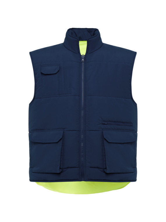 Gilet réversible multi-poches haute visibilité  PERSEI