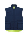 Gilet réversible multi-poches haute visibilité  PERSEI