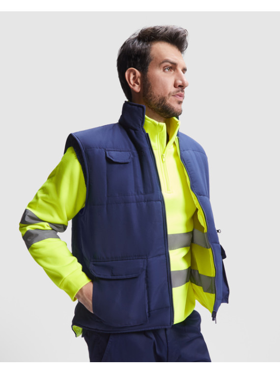 Gilet réversible multi-poches haute visibilité  PERSEI