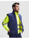 Gilet réversible multi-poches haute visibilité  PERSEI
