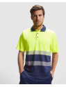 Polo technique haute visibilité à manches longues VEGA