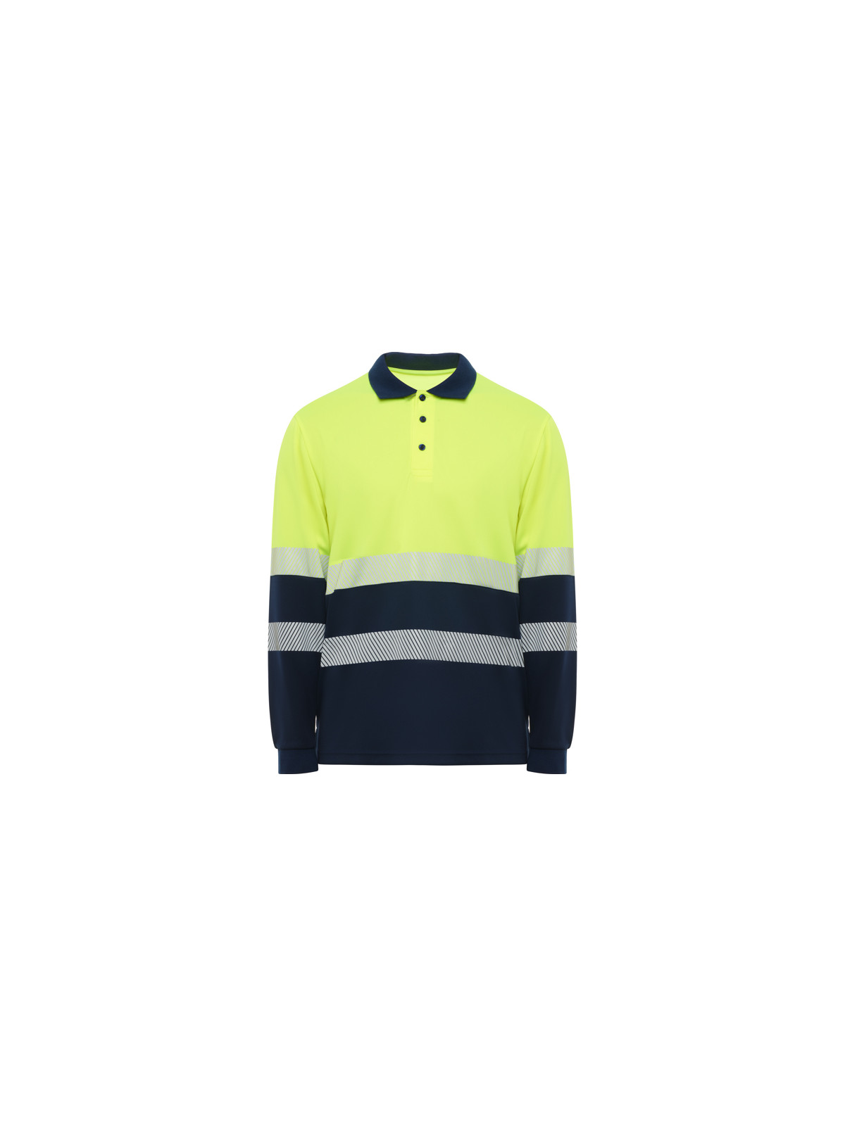Polo technique haute visibilité à manches longues VEGA LS