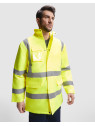Parka haute visibilité combinée et rembourrée MERAK