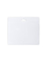 Badge perforé PVC horizontal IFEM - 10 x 9 cm