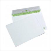 Enveloppes blanches recylées 162 x 229 mm (C5) - 80g - Sans fenêtre - Lot de 50