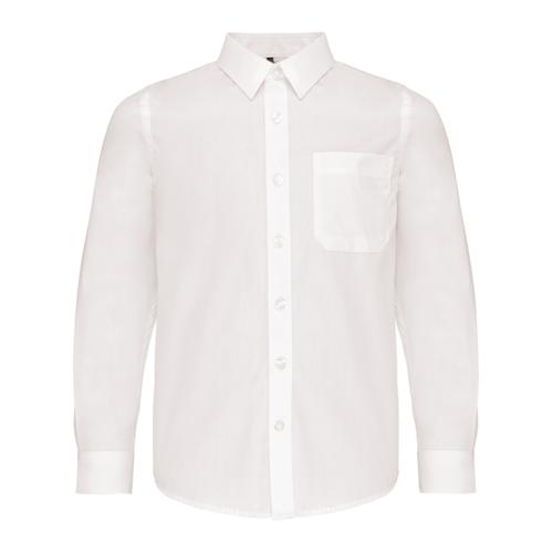 Chemise popeline enfant 125g/m²