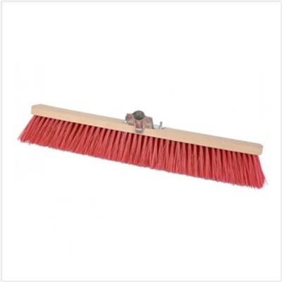 Balais cantonnier PVC rouge - L 60 cm