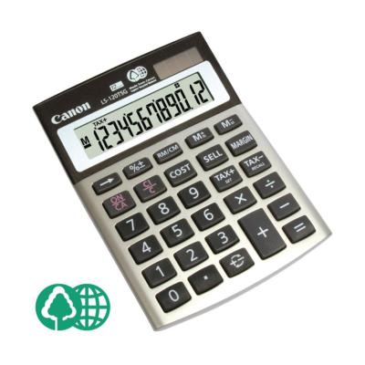 Calculatrice de bureau Canon LS-120tsg écologique - 12 chiffres