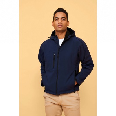 Blouson Softshell à capuche doublé polaire homme REPLAY MEN