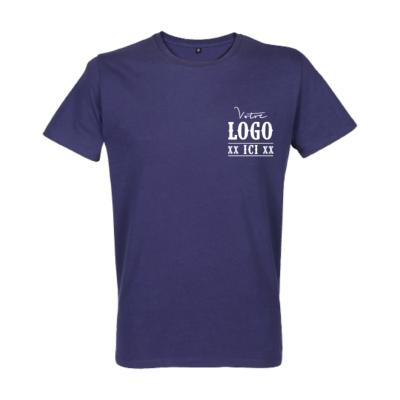 T-shirt col rond Homme TEMPO 100% coton BIO 185g/m²