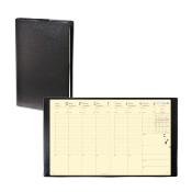 Agenda semainier 2023 Quo Vadis Prsident Prestige - 21 x 27 cm - 1 semaine / 2 pages - Noir