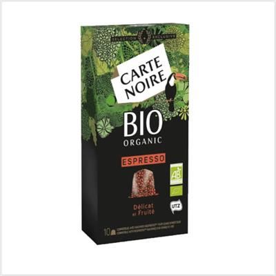 Capsules espresso Carte Noire BIO - Le lot de 10