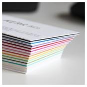 Cartes de visite - Multicolor texturé 1200g/m²