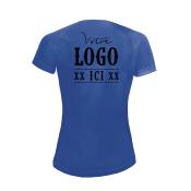 T-Shirt sport Femme SPORTY 100% polyester 140g/m²