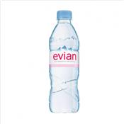 Eau minrale Evian 50 cl - Le lot de 24 bouteilles